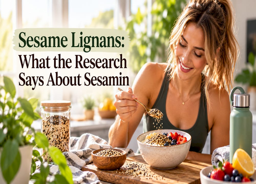 Sesame Lignans: What the Research Says About Sesamin