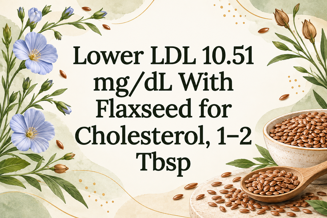 Flaxseed wellness article title card
