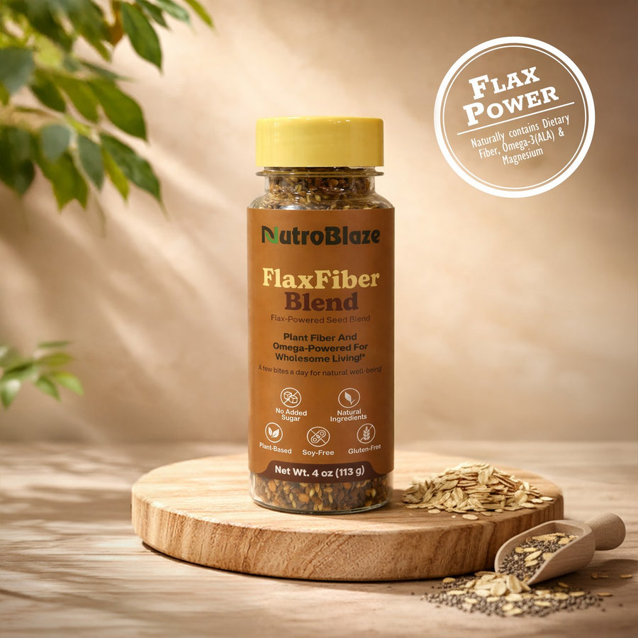 FlaxFiber Blend served as part of an everyday meal